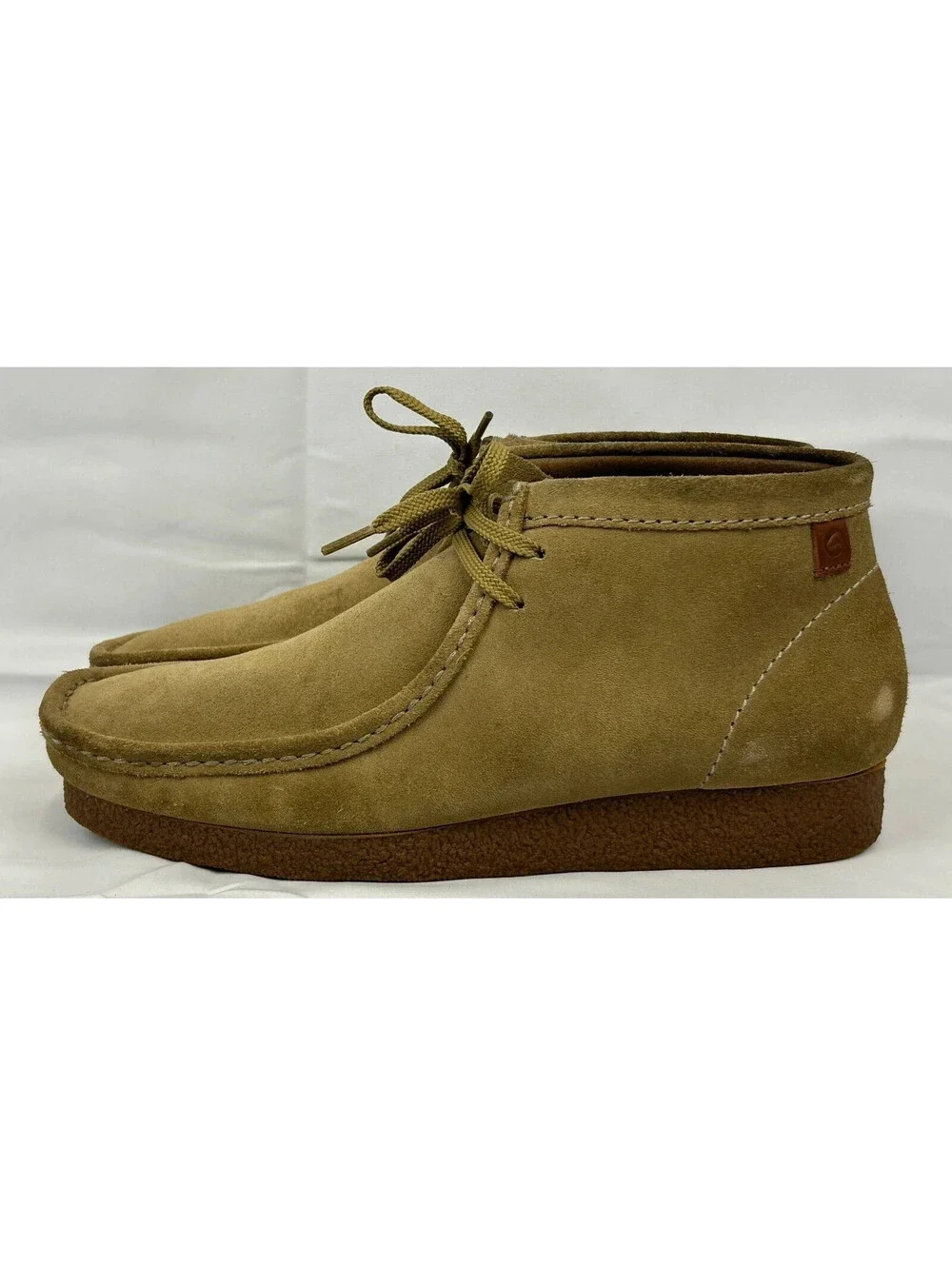 Clarks Collection Extreme Comfort Men's 11M Suede Wallabee Boots Tan
